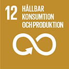Agenda 2030 målbild 12, hållbar konsumtion och produktion.