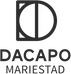 Logotyp för Dacapo Mariestad. Länk till Dacapos webbplats.